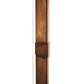 Country Walnut Rectangular Mirror