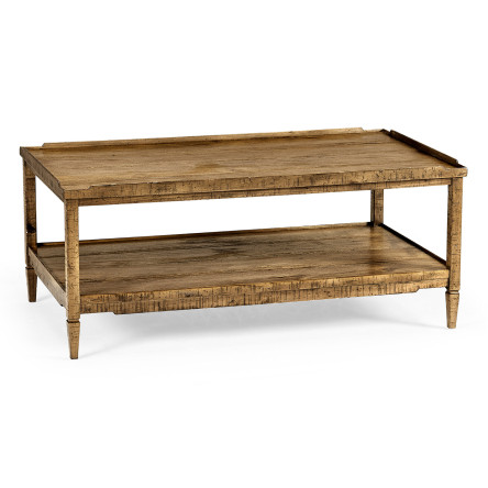 Casual Distressed Coffee Table