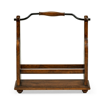 Wine Bottle Holder in Country Walnut