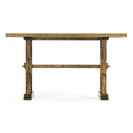 Solid Medium Driftwood Dining Table 54