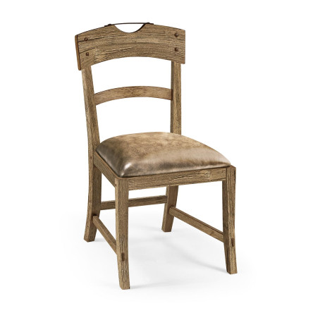 Stone Ridge Leather Dining Side Chair