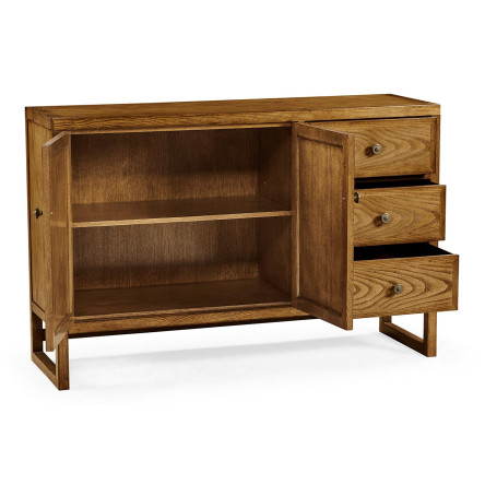 Light Brown Chestnut Buffet Cabinet