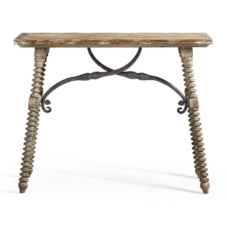 Caldera Turned-Leg Console Table
