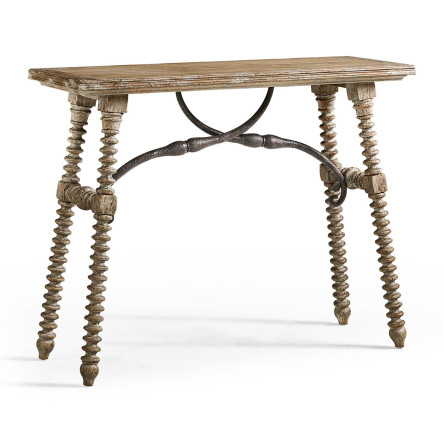 Caldera Turned-Leg Console Table