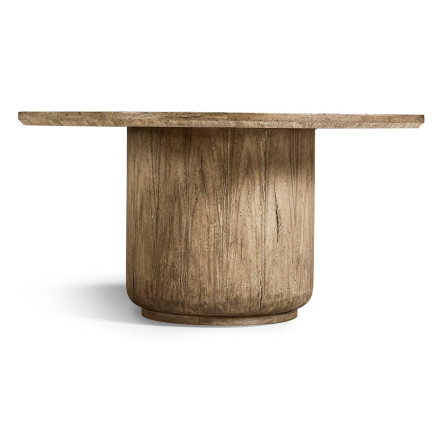 Stone Ridge Round Dining Table Light 60