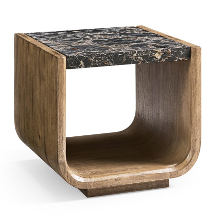 Stone Ridge Marble Side Table Light
