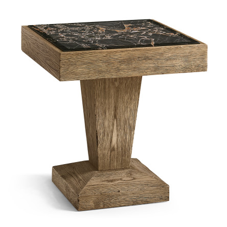 Echo Canyon Square Marble Side Table