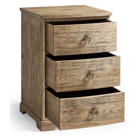 Echo Canyon Three Drawer Narrow Nightstand