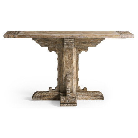 Caldera Pedestal-Base Console Table