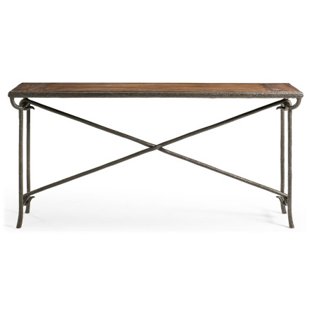 Forge Iron Console Table