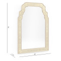 William & Mary Style Gold Églomisé Mirror