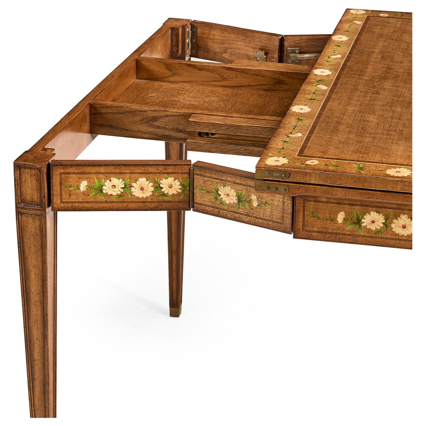 Satinwood Painted Card Table