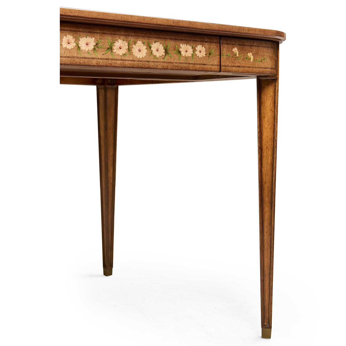 Satinwood Painted Card Table