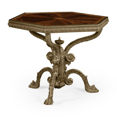 Baroque Brass Centre Table