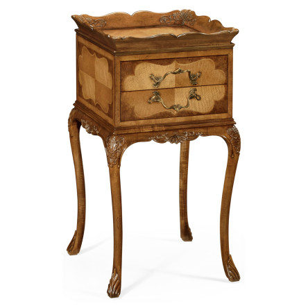 Satinwood Tray Lamp Table