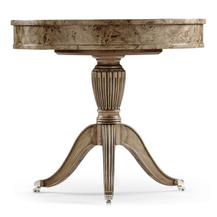 Fulgurite Drum Table