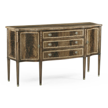 Buckingham Bleached Mahogany Breakfront Sideboard