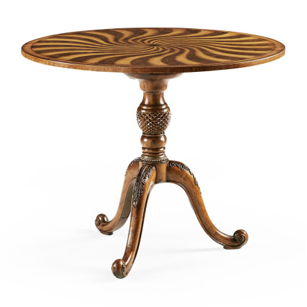Spiral Inlaid Centre Table