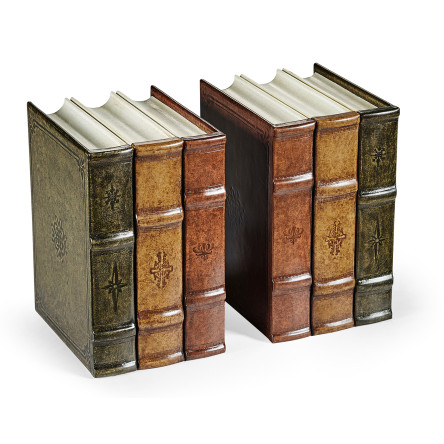 Pair of Faux Bookends