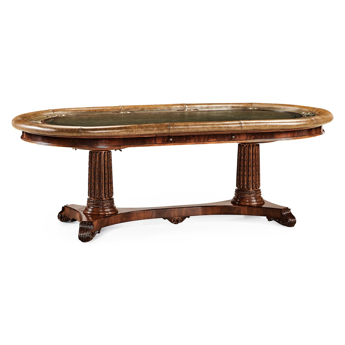 Mahogany Poker Table