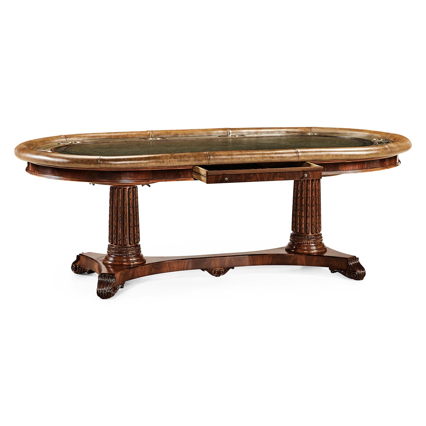 Mahogany Poker Table