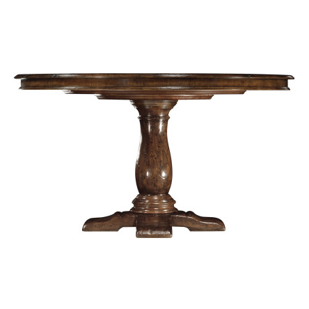 French Country Style Dark Oak Dining Table 54