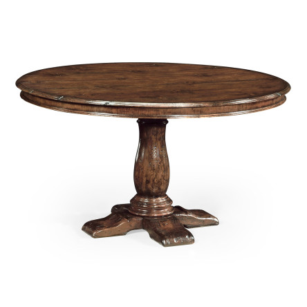 French Country Style Dark Oak Dining Table 54