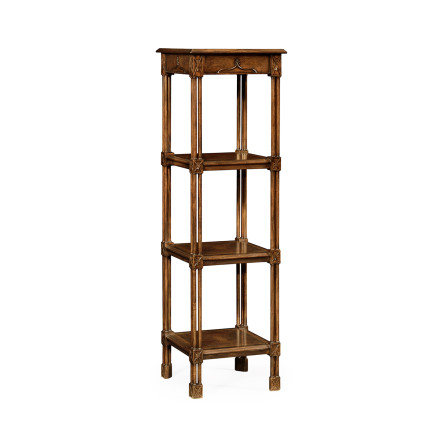 Chippendale Gothic Four-Tier Étagère