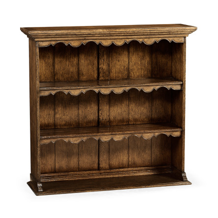 Dark Oak Hanging Shelf Unit without Hooks