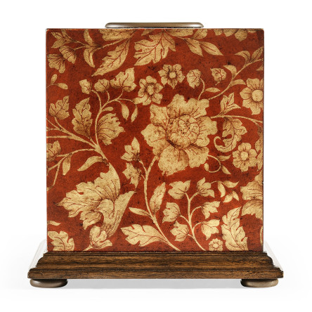 Red Chinoiserie Tissue Box