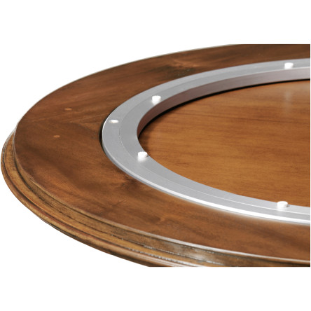 Crotch walnut lazy susan 32
