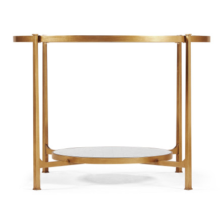 Églomisé & Gilt Iron Centre Table