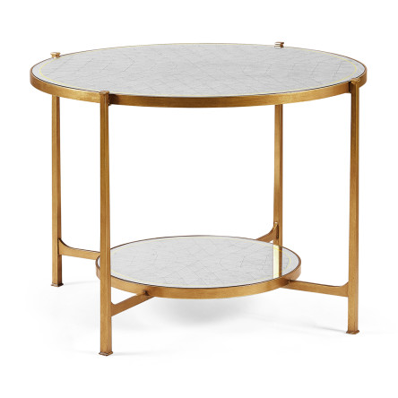 Églomisé & Gilt Iron Centre Table