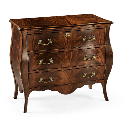 Mahogany Bombé Chest