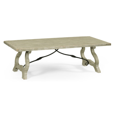 Spanish style grey coffee table
