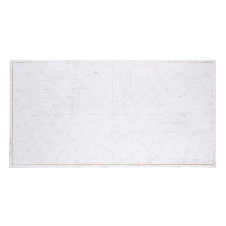 Églomisé & Iron Box Top Coffee Table