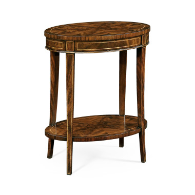Mahogany Oval Lamp Table