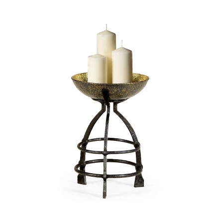 Wrought Iron Candle Stand