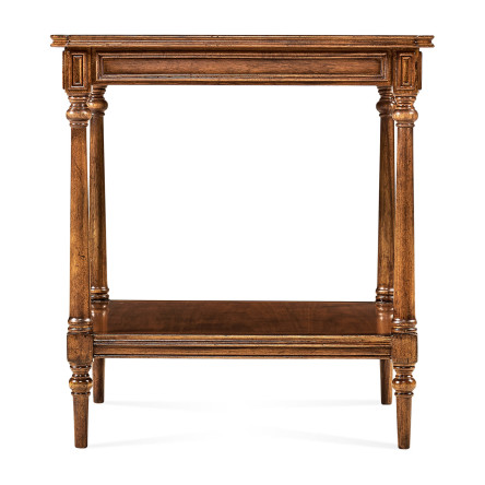 Victorian style walnut side table