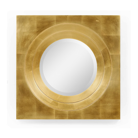 Gilded Framed Round Mirror