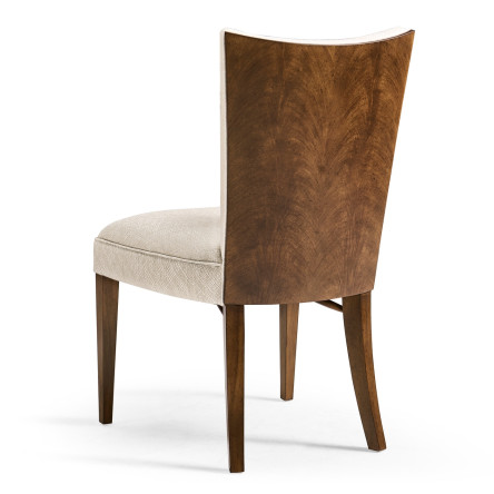 Biedermeier Style Walnut Dining Side Chair