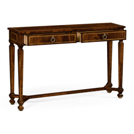 Buckingham Empire Mahogany Console Table