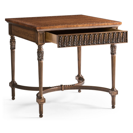 Napoleon III style side table with fine inlay