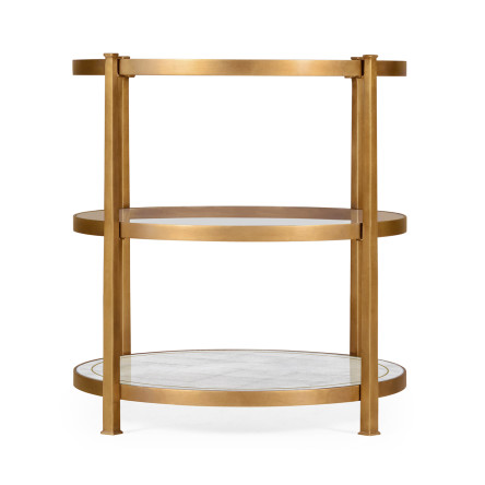 Gilded Three Tier Table