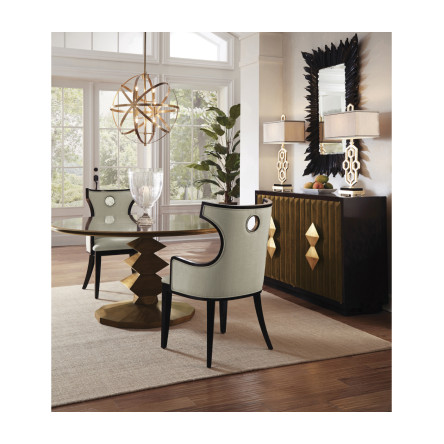 Greek Revival Biedermeier Mahogany Arm Chair