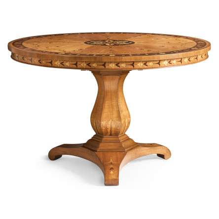 Sheraton style flip top centre table