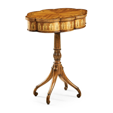 Sheraton Style Lobed Work Box