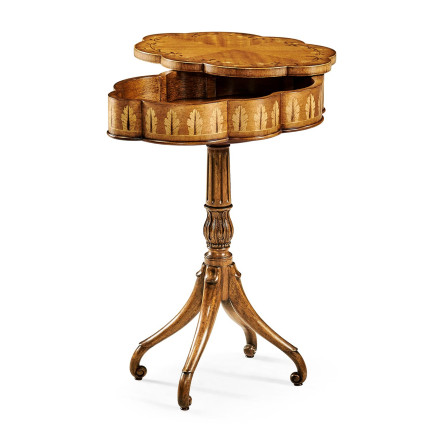 Sheraton Style Lobed Work Box