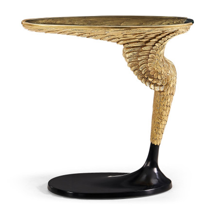 Empire Style Winged Sofa Table