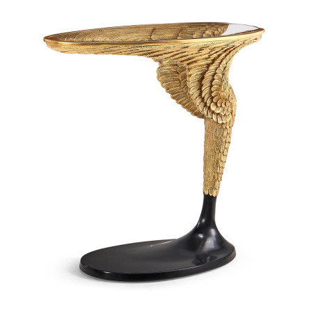 Empire Style Winged Sofa Table